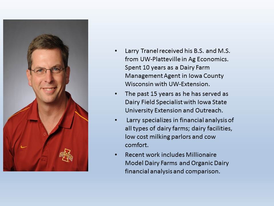 Larry Tranel bio slide image