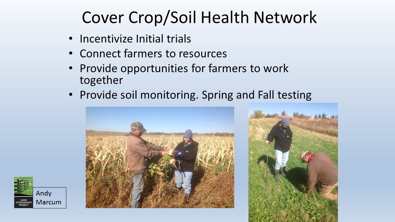 Cover Crop Soil Health Network slide image