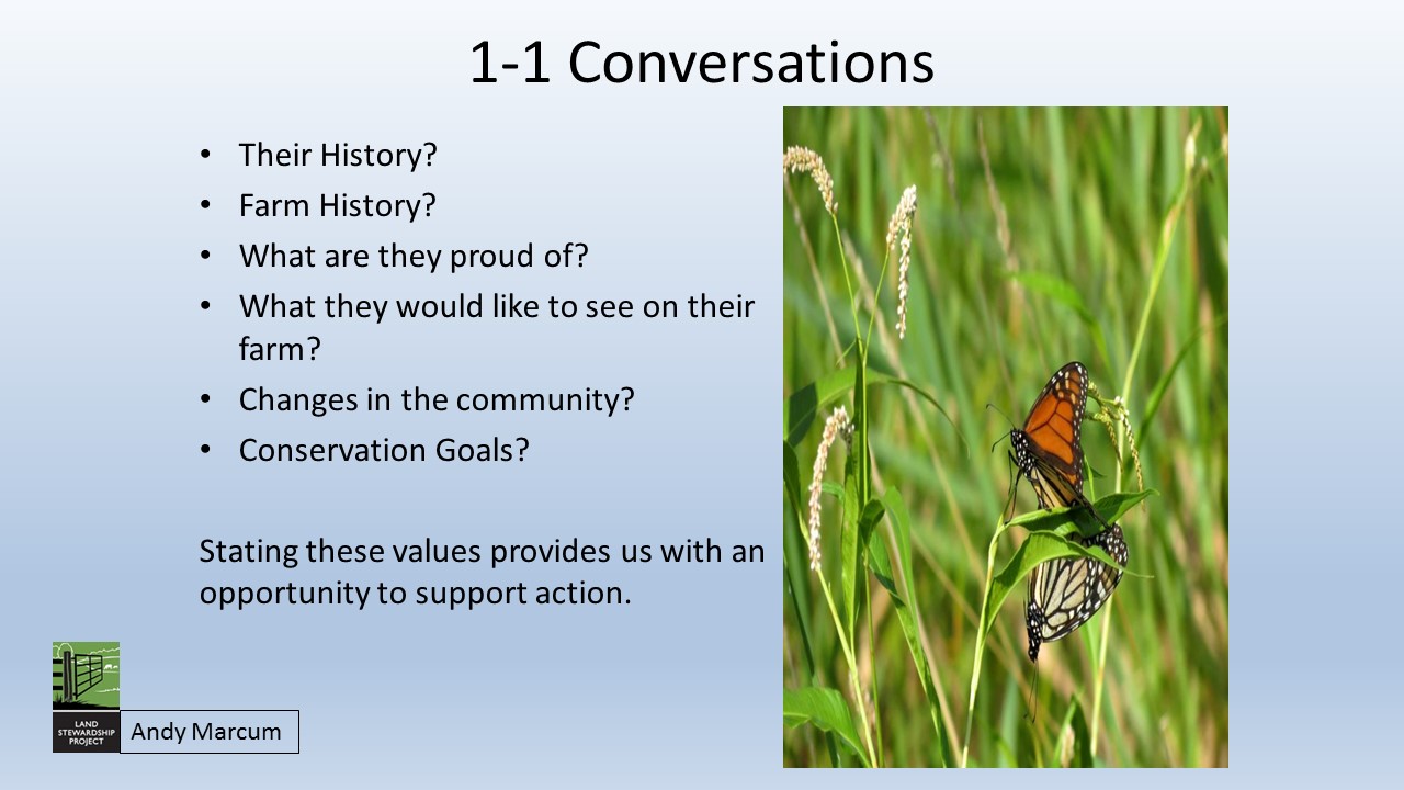 One to One Conversations slide image