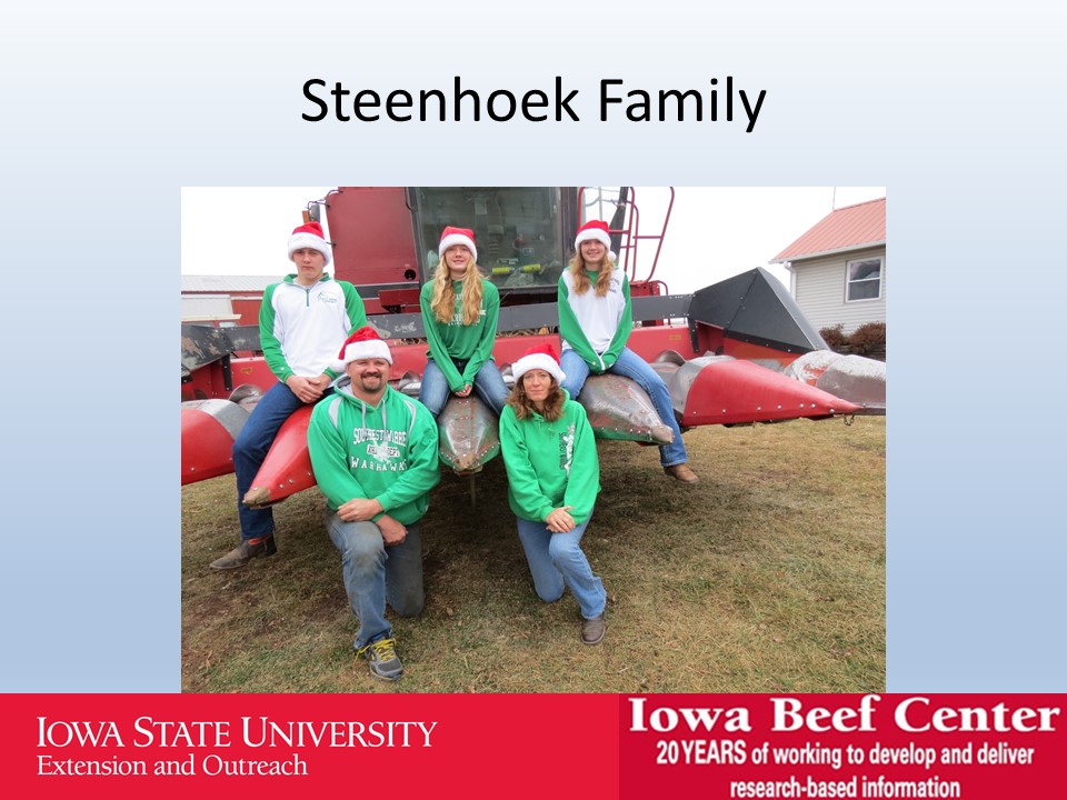 Steenhoek Family slide image