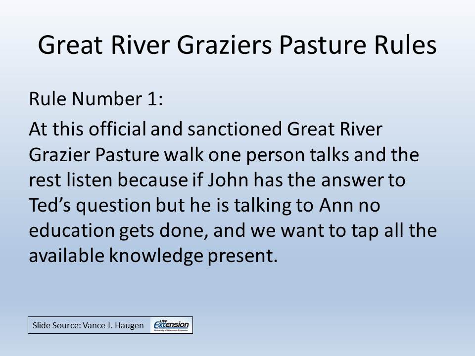 Pasture rules 1 slide image