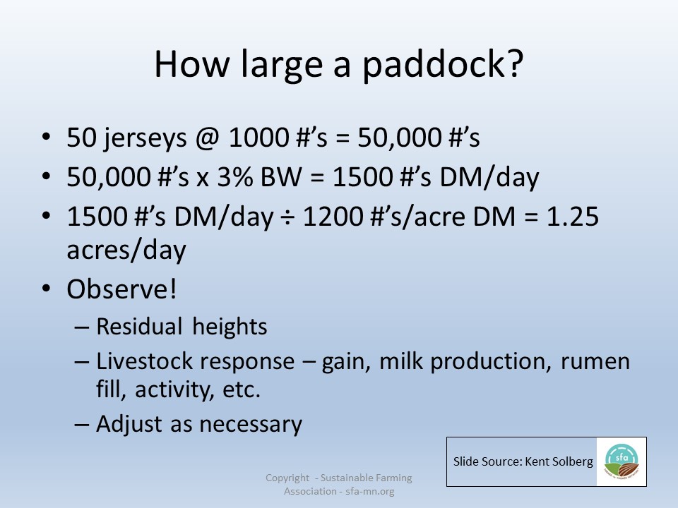how large a paddock slide image